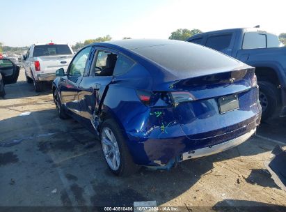 Lot #2992825791 2023 TESLA MODEL Y AWD/LONG RANGE DUAL MOTOR ALL-WHEEL DRIVE