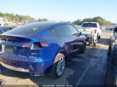 Lot #2992825791 2023 TESLA MODEL Y AWD/LONG RANGE DUAL MOTOR ALL-WHEEL DRIVE