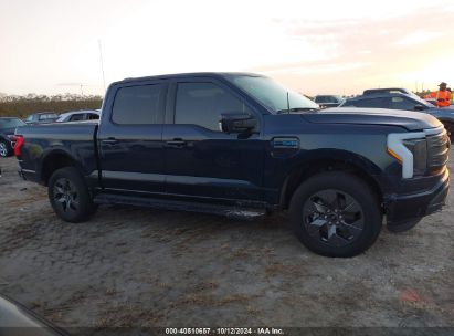 Lot #2992825786 2023 FORD F-150 LIGHTNING LARIAT