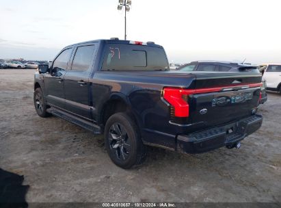 Lot #2992825786 2023 FORD F-150 LIGHTNING LARIAT