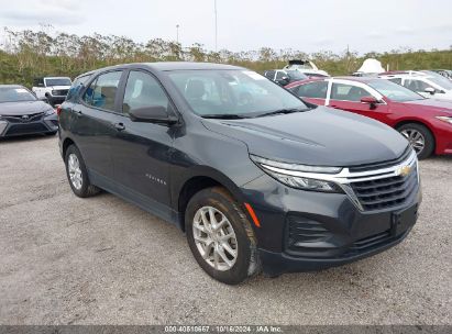 Lot #3035707709 2022 CHEVROLET EQUINOX AWD LS