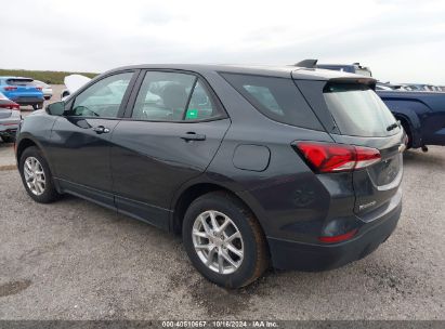 Lot #3035707709 2022 CHEVROLET EQUINOX AWD LS