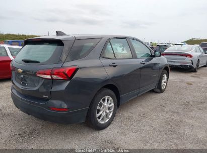 Lot #3035707709 2022 CHEVROLET EQUINOX AWD LS