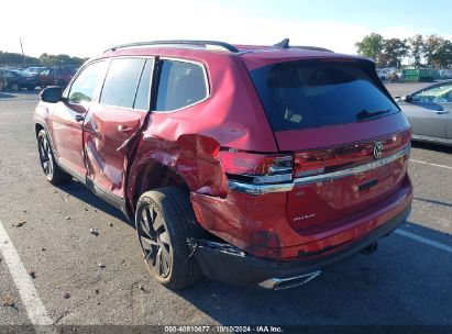 Lot #2992825780 2024 VOLKSWAGEN ATLAS 2.0T SE W/TECHNOLOGY