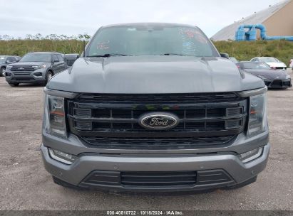 Lot #2992825782 2022 FORD F-150 PLATINUM