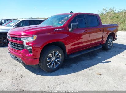 Lot #2995284970 2023 CHEVROLET SILVERADO 1500 4WD  SHORT BED RST