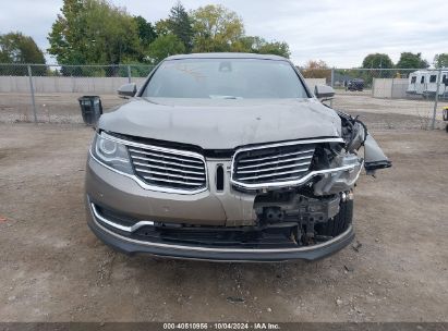 Lot #3052077147 2016 LINCOLN MKX RESERVE