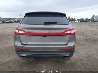 Lot #3052077147 2016 LINCOLN MKX RESERVE