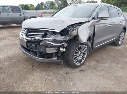 Lot #3052077147 2016 LINCOLN MKX RESERVE