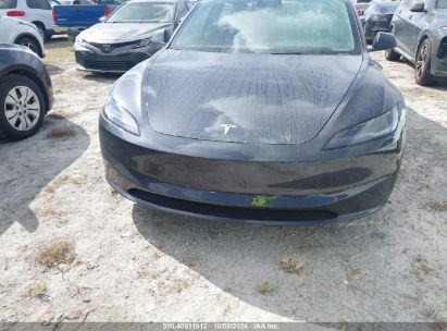 Lot #2992825775 2024 TESLA MODEL 3 REAR-WHEEL DRIVE