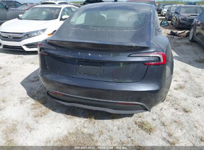 Lot #2992825775 2024 TESLA MODEL 3 REAR-WHEEL DRIVE