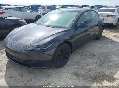 Lot #2992825775 2024 TESLA MODEL 3 REAR-WHEEL DRIVE