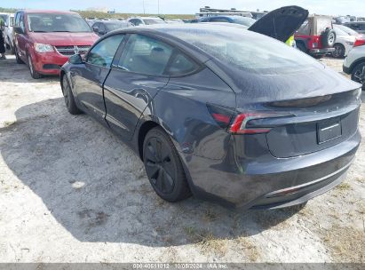 Lot #2992825775 2024 TESLA MODEL 3 REAR-WHEEL DRIVE