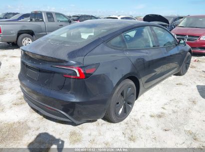 Lot #2992825775 2024 TESLA MODEL 3 REAR-WHEEL DRIVE