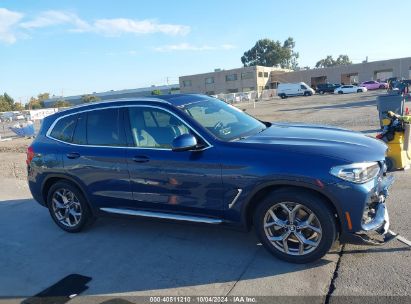 Lot #2992833129 2021 BMW X3 XDRIVE30I