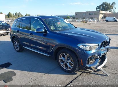 Lot #2992833129 2021 BMW X3 XDRIVE30I