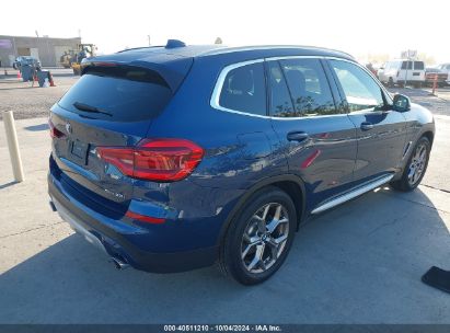 Lot #2992833129 2021 BMW X3 XDRIVE30I