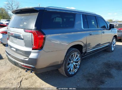 Lot #2992833857 2021 GMC YUKON XL 4WD DENALI