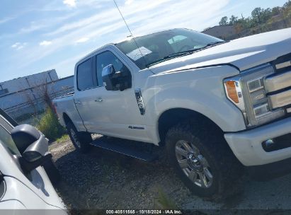 Lot #2992825992 2018 FORD F-350 PLATINUM