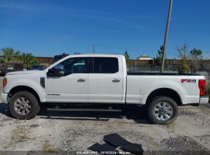 Lot #2992825992 2018 FORD F-350 PLATINUM