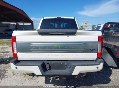 Lot #2992825992 2018 FORD F-350 PLATINUM