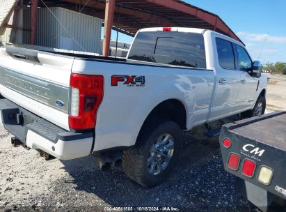 Lot #2992825992 2018 FORD F-350 PLATINUM