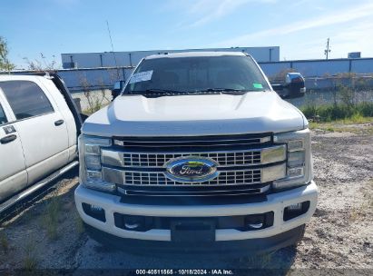 Lot #2992825992 2018 FORD F-350 PLATINUM