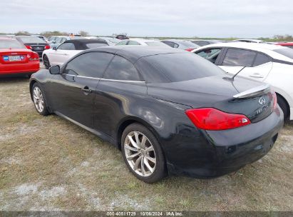 Lot #2992825977 2013 INFINITI G37