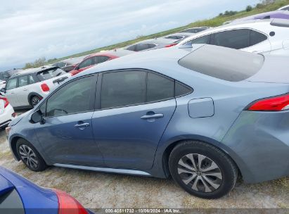 Lot #2992825978 2022 TOYOTA COROLLA HYBRID LE