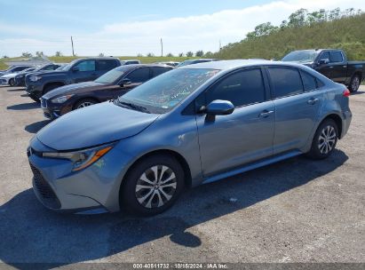 Lot #2992825978 2022 TOYOTA COROLLA HYBRID LE