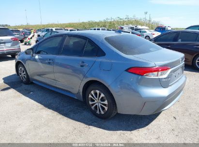 Lot #2992825978 2022 TOYOTA COROLLA HYBRID LE