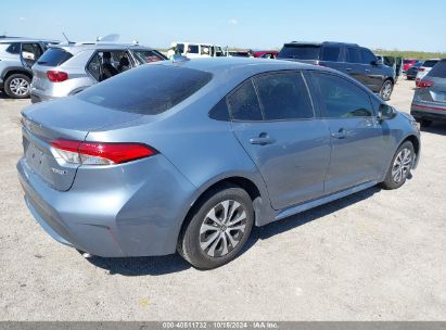 Lot #2992825978 2022 TOYOTA COROLLA HYBRID LE