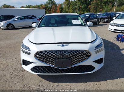 Lot #2992817954 2022 GENESIS G70 2.0T AWD