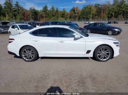 Lot #2992817954 2022 GENESIS G70 2.0T AWD