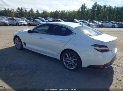 Lot #2992817954 2022 GENESIS G70 2.0T AWD