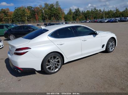 Lot #2992817954 2022 GENESIS G70 2.0T AWD