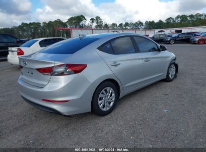 Lot #3052077144 2017 HYUNDAI ELANTRA SE