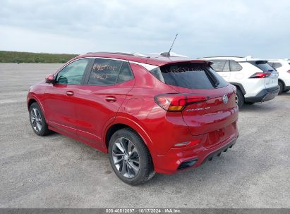 Lot #2985458310 2021 BUICK ENCORE GX FWD SELECT