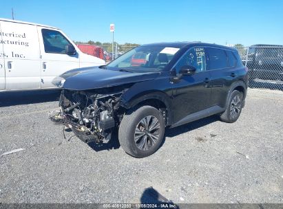 Lot #2985458307 2021 NISSAN ROGUE SV INTELLIGENT AWD