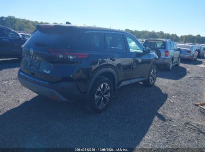 Lot #2985458307 2021 NISSAN ROGUE SV INTELLIGENT AWD