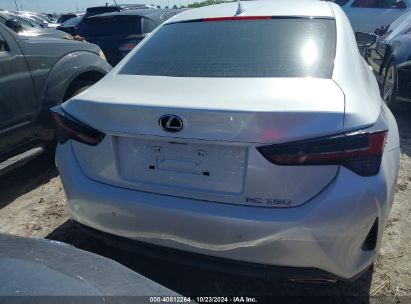 Lot #2992825926 2020 LEXUS RC 350