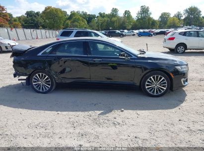 Lot #2995300454 2018 LINCOLN MKZ HYBRID PREMIERE