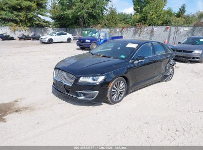 Lot #2995300454 2018 LINCOLN MKZ HYBRID PREMIERE