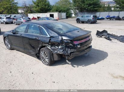 Lot #2995300454 2018 LINCOLN MKZ HYBRID PREMIERE