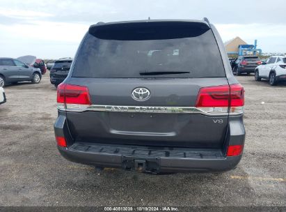 Lot #2992833851 2021 TOYOTA LAND CRUISER