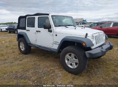 Lot #2992825841 2016 JEEP WRANGLER UNLIMITED SPORT