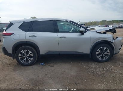 Lot #2995300437 2021 NISSAN ROGUE SV INTELLIGENT AWD