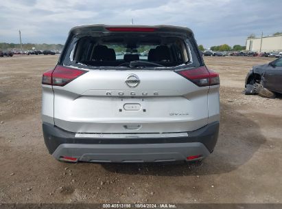 Lot #2995300437 2021 NISSAN ROGUE SV INTELLIGENT AWD