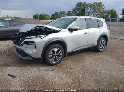 Lot #2995300437 2021 NISSAN ROGUE SV INTELLIGENT AWD