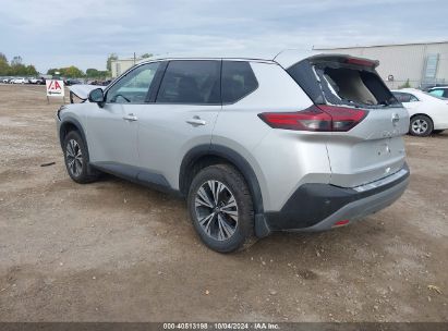 Lot #2995300437 2021 NISSAN ROGUE SV INTELLIGENT AWD